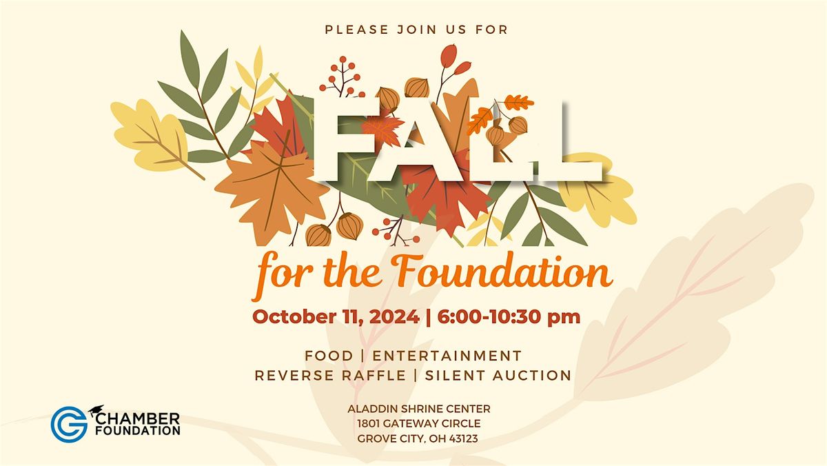 GC Chamber Foundation's "Fall for the Foundation" Fundraiser 2024