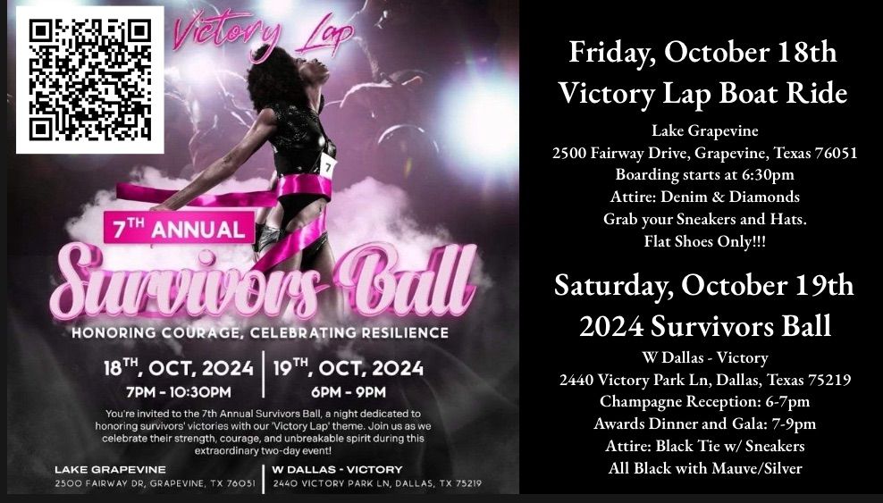 2024 DFW Survivors Ball, W Hotel Dallas, 19 October 2024