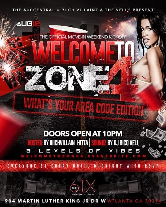 WELCOME TO ZONE 4 WHATS YOUR AREA CODE EDITION