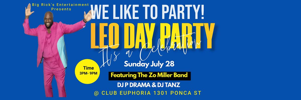 Leo Day Party