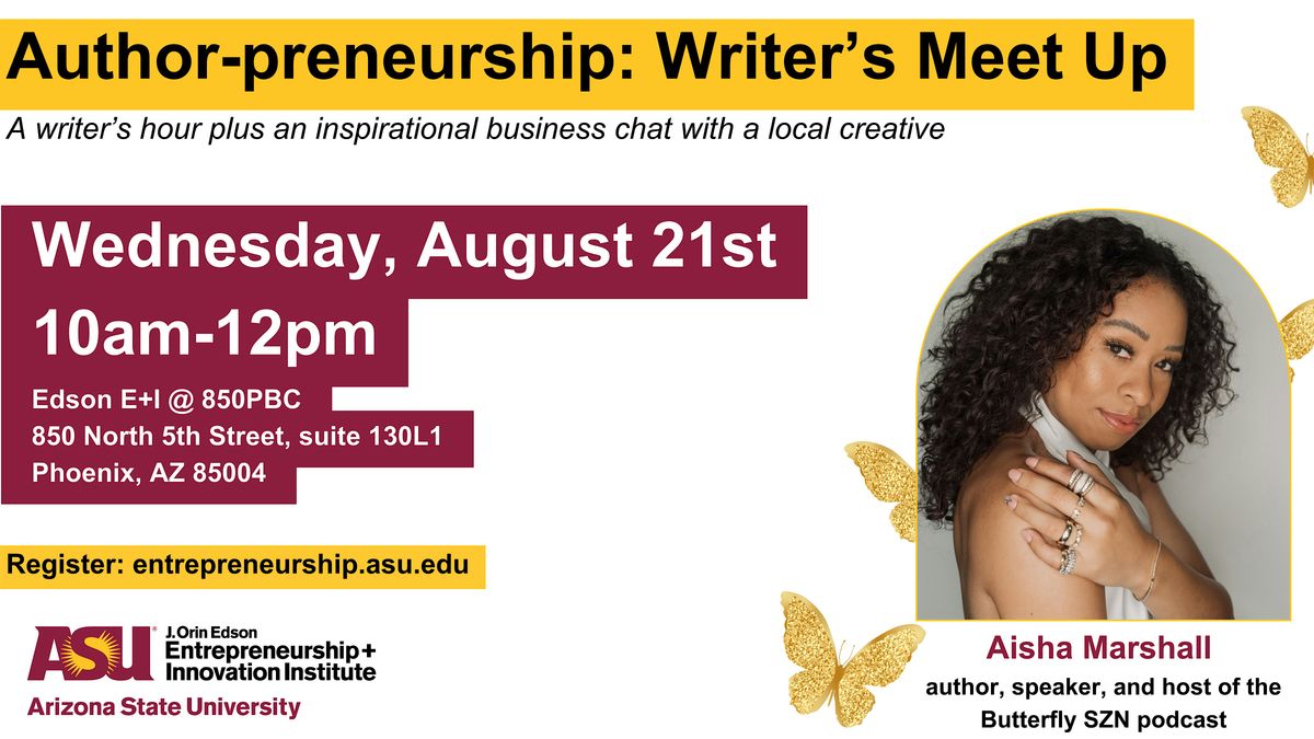 Author-Preneurship: Writer's Meet Up