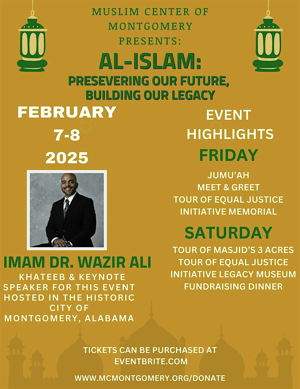 Al Islam: Preserving Our Future, Building Our Legacy