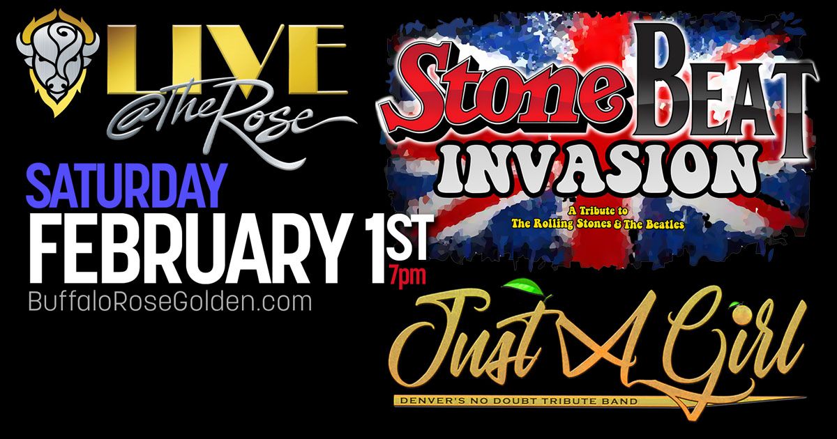 Stone Beat Invasion & Just a Girl Live at the Buffalo Rose