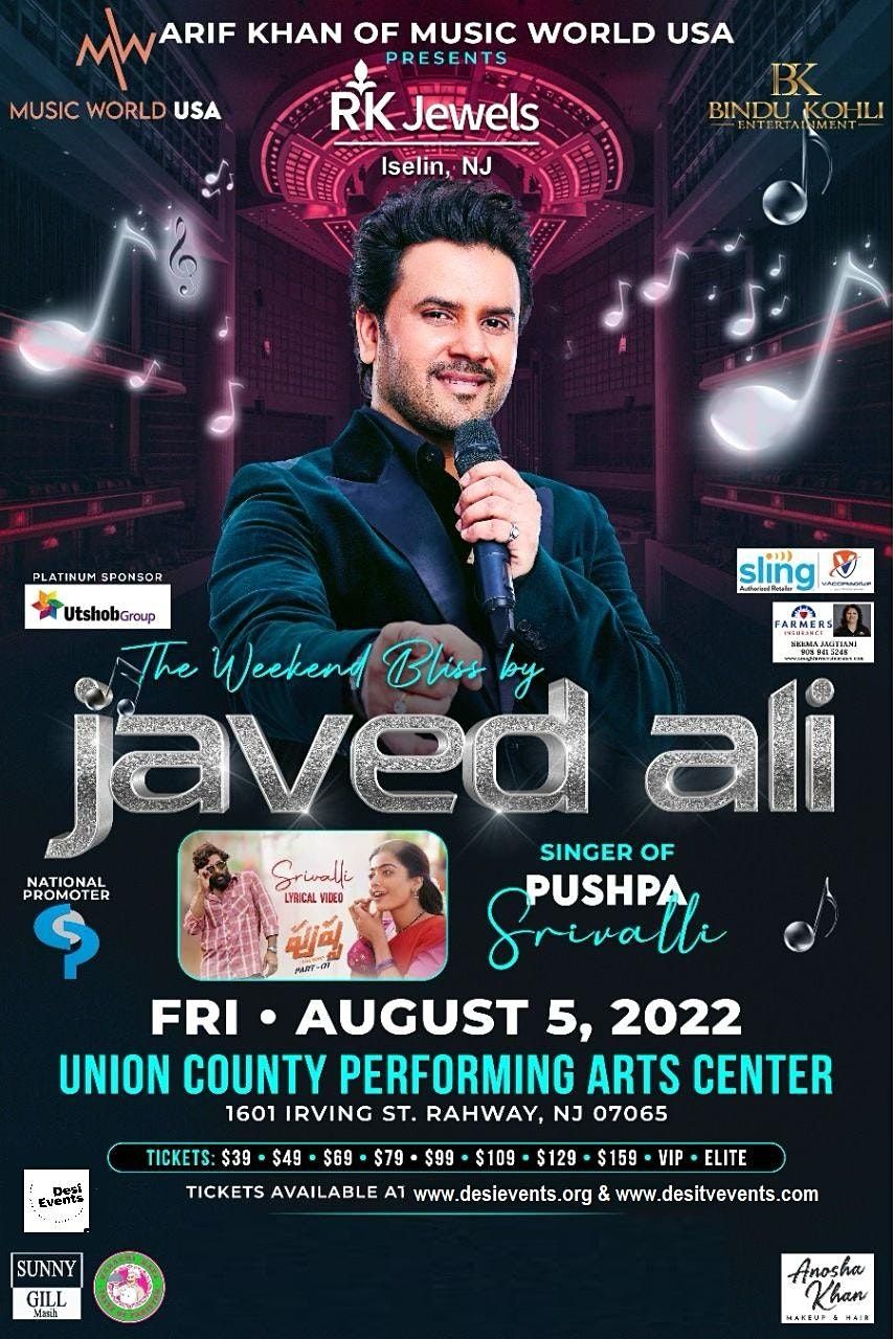 Javed Ali Live Concert New Jersey 2022