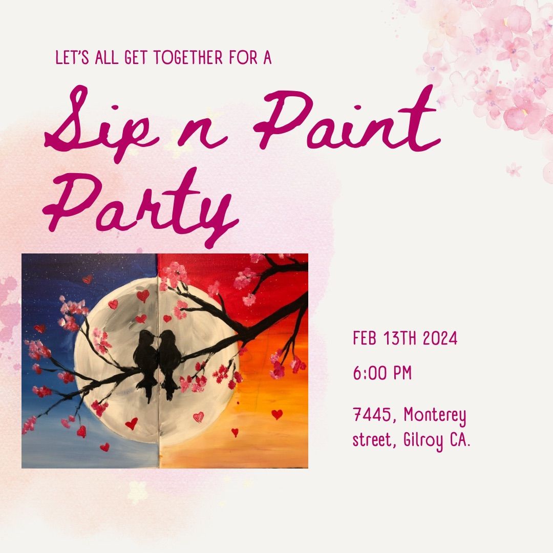 Valentines Paint Party