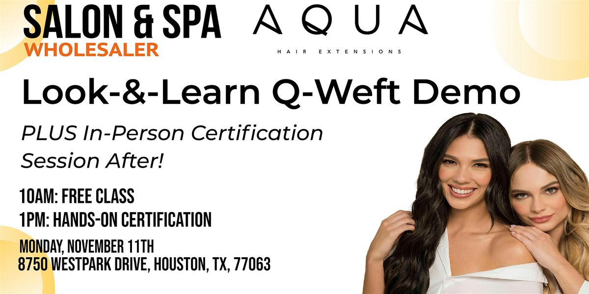 AQUA: World of AQUA - Look & Learn Q Weft Demo