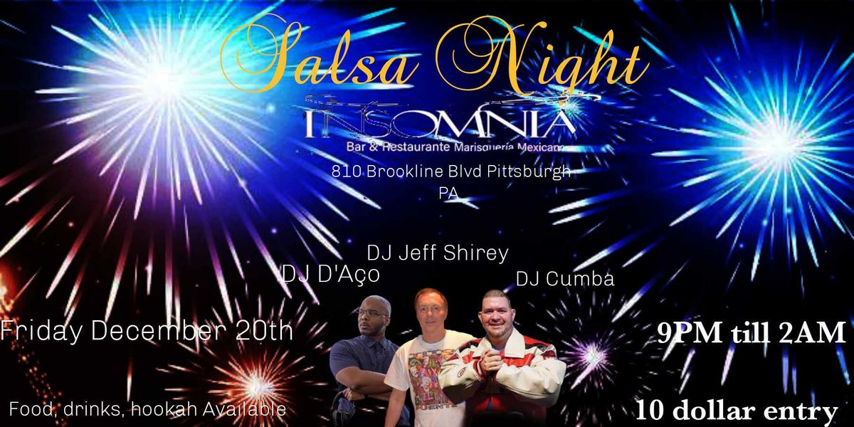 Salsa Night! 3 DJs One Night...Holiday Edition!