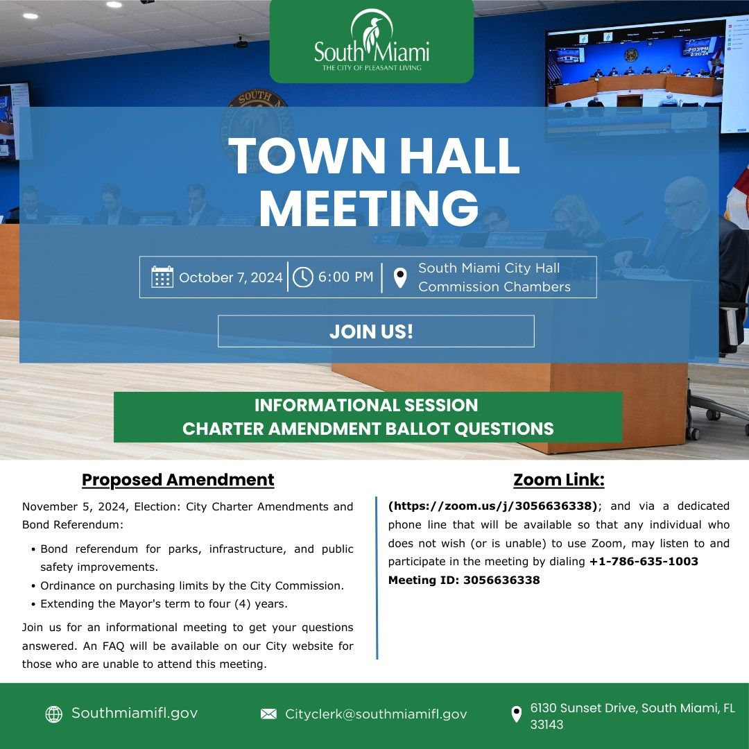 Townhall\/Informational Session - Ballot Questions