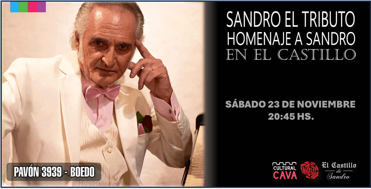 "SANDRO, EL TRIBUTO"