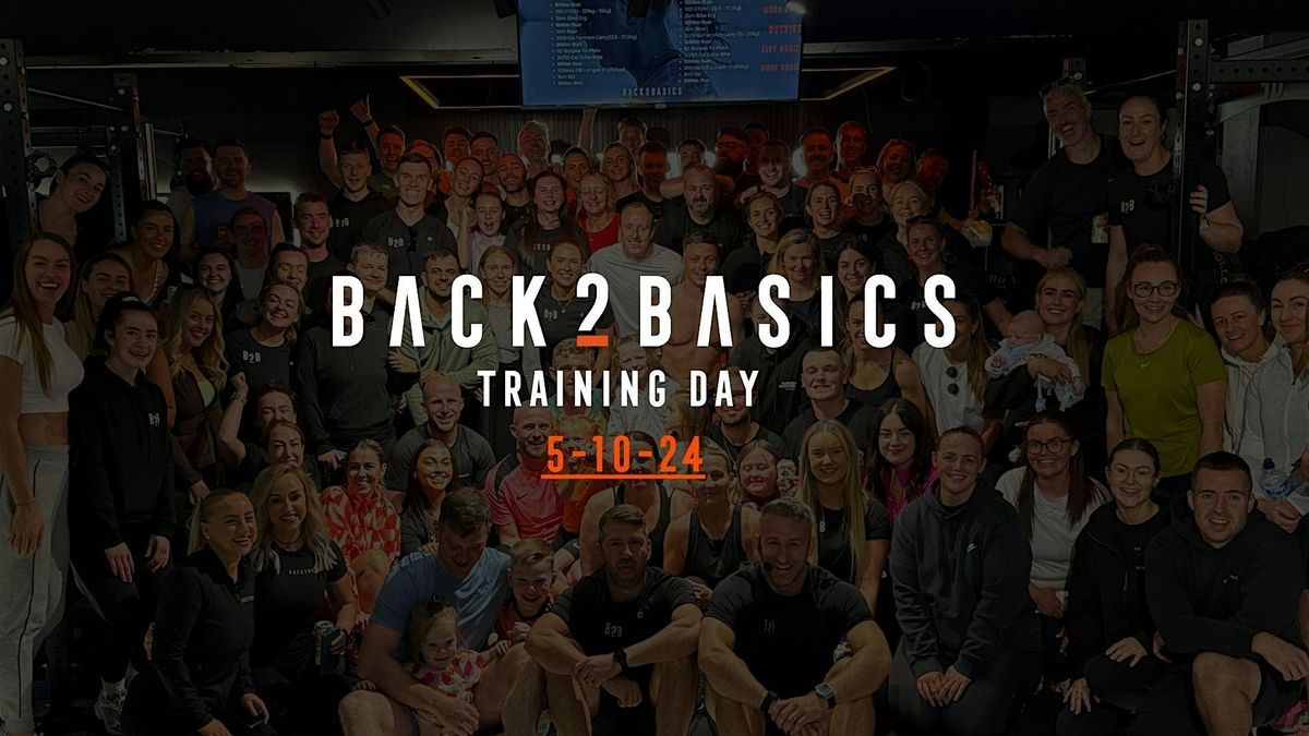 TRAINING DAY @ BACK2BASICS