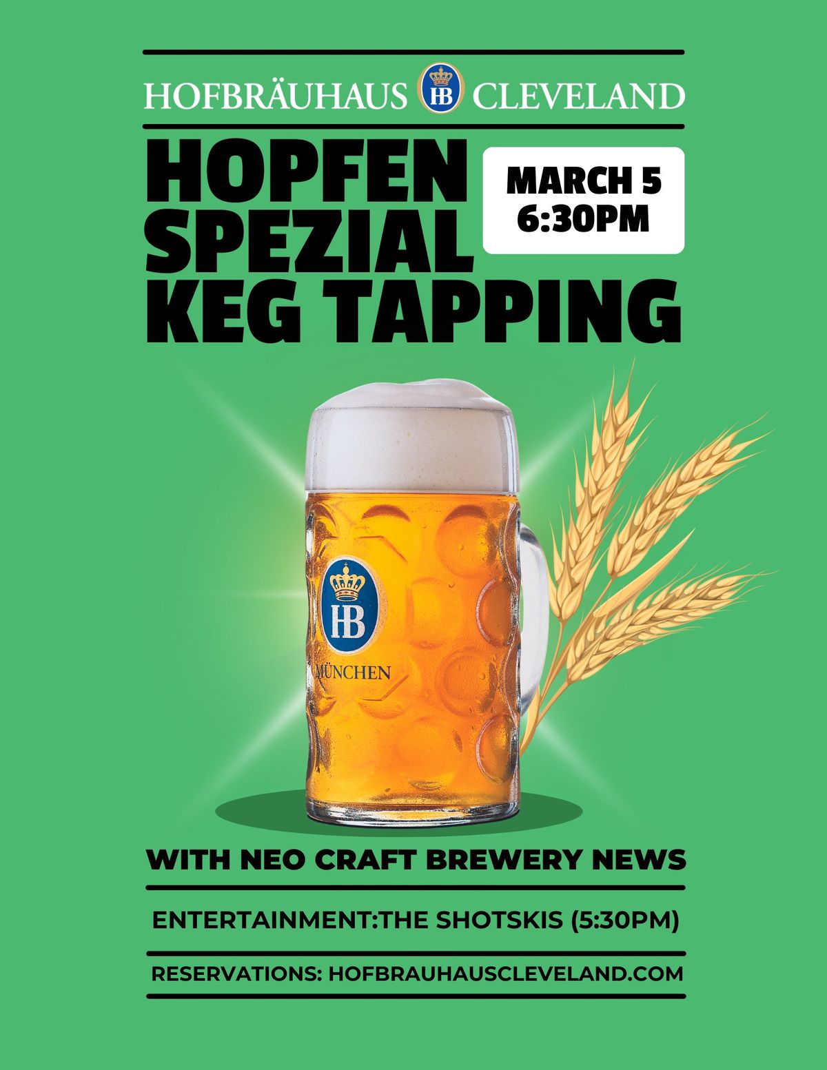 Hopfen Spezial Keg Tapping