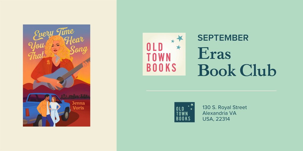 Sept Eras Book Club: Every Time You Hear That Song by Jenna Voris -Saturday