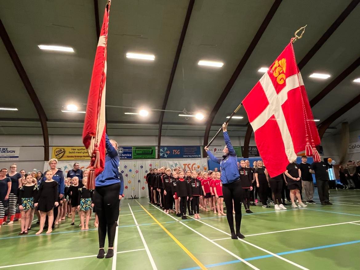 TSG Gymnastikopvisning 2025 Eftermiddag - D\u00f8rene \u00e5bnes kl 13:00