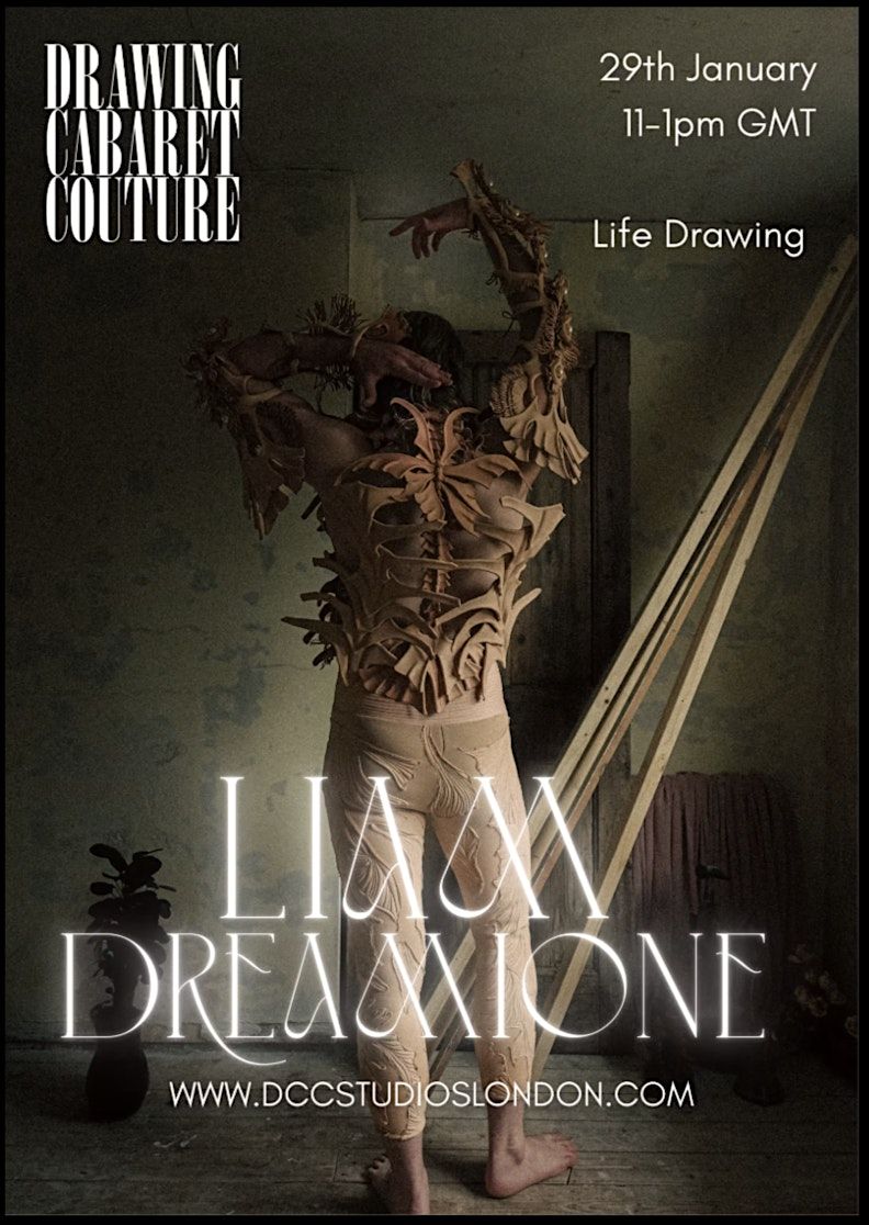 Fashion Design Studios In London 2026.IN PERSON - LIFE DRAWING - FASHION - LIAM DREAMIONE, DCC Studios Unit ...