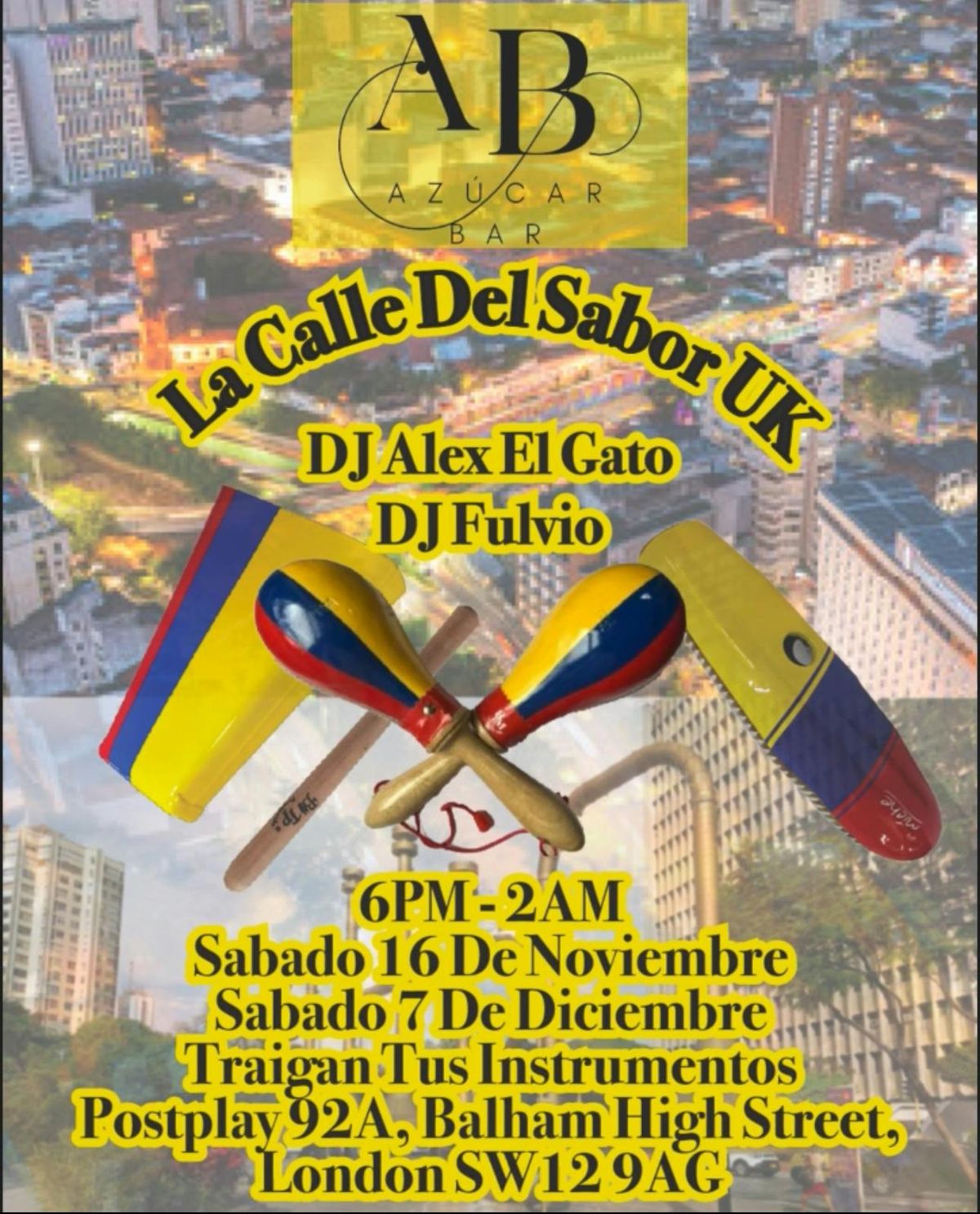 LA CALLE DEL SABOR UK\ud83c\udfb7\ud83c\udfb5\ud83c\udf89