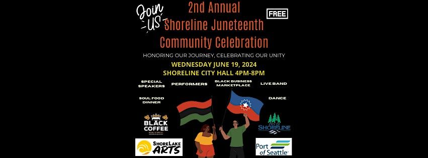 2nd Annual  Shoreline Juneteenth Community Celebration