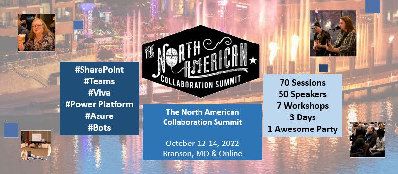 The North American Collaboration Summit 2022, Hilton Branson Convention ...