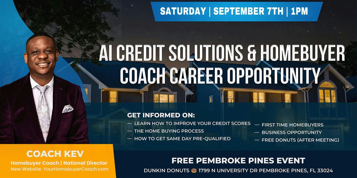 AI Credit Solutions & Homebuyer Coach Career Opportunity