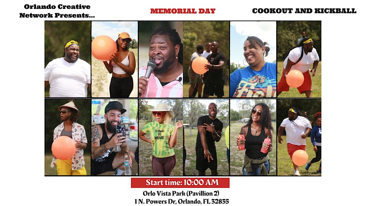 Memorial Day Kickball Game and Cookout, Orlo Vista Park, Orlando, 29