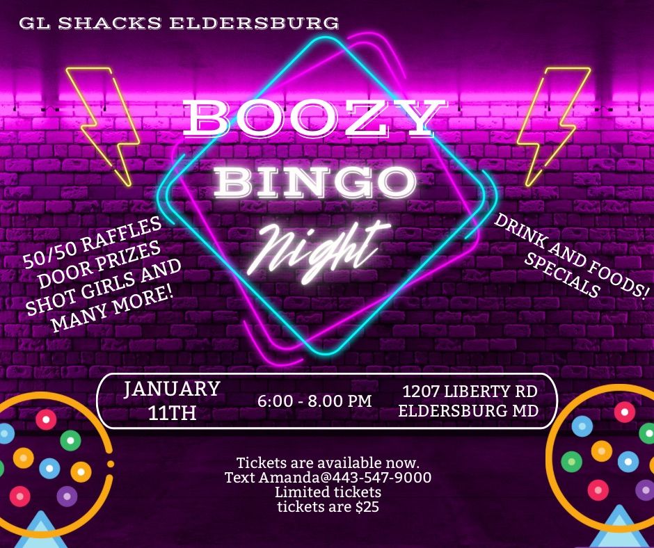 BOOZY BINGO 