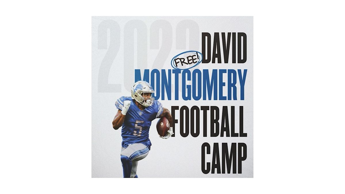 David Montgomery (FREE) Youth Football Camp, Cincinnati OH