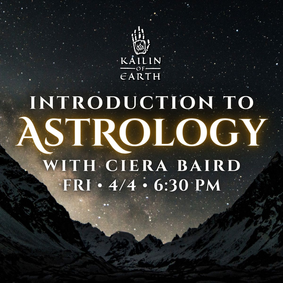 Intro to Astrology + Birth Charts