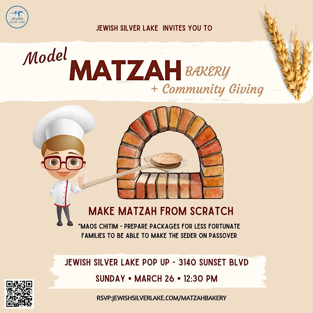 Family Matzah Bake + Community Giving!