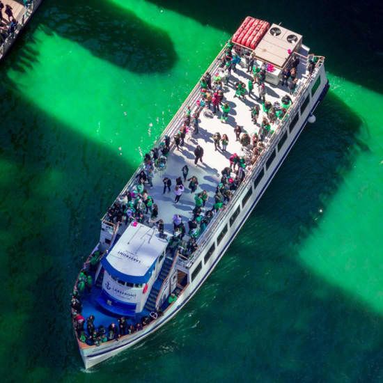 St. Patrick's Day Chicago Green River Afternoon Booze Cruise!