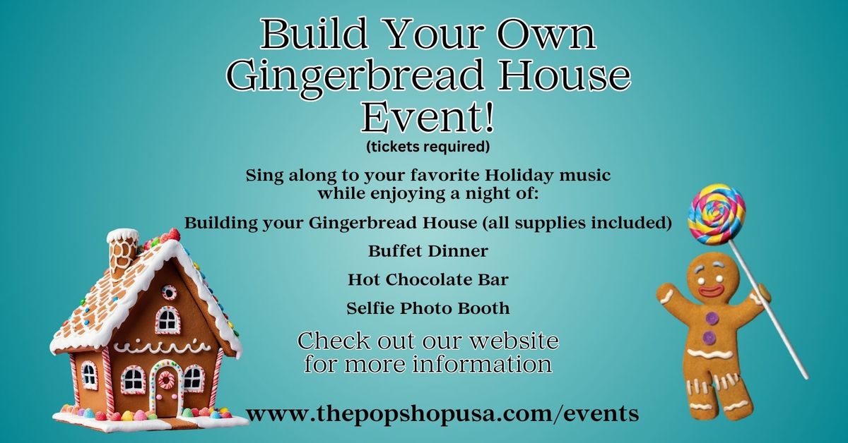 Gingerbread House Building Workshop & Dinner