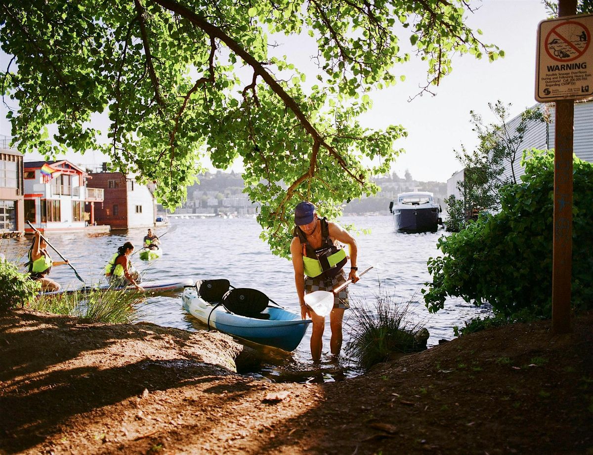 Weekly Community Led Paddle at Lake Union