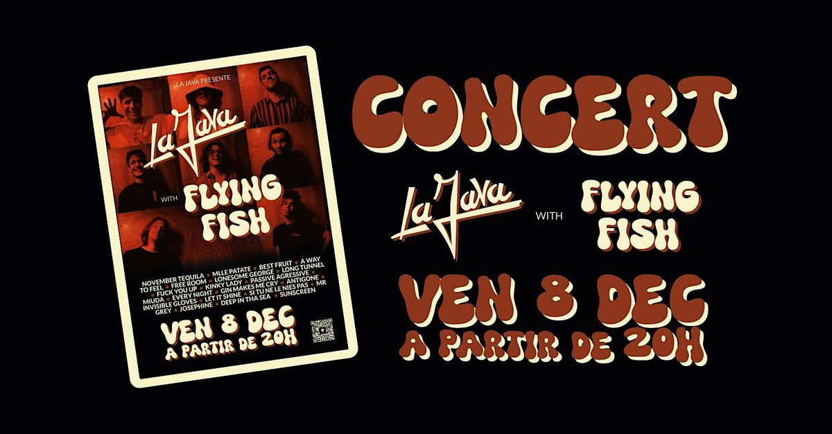 Flying Fish x La Java