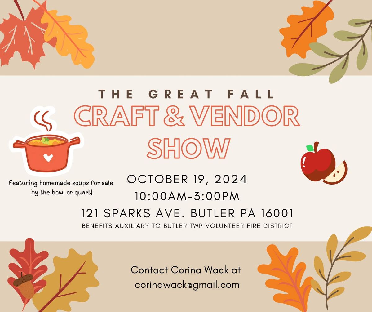 Fall Craft and Vendor Show