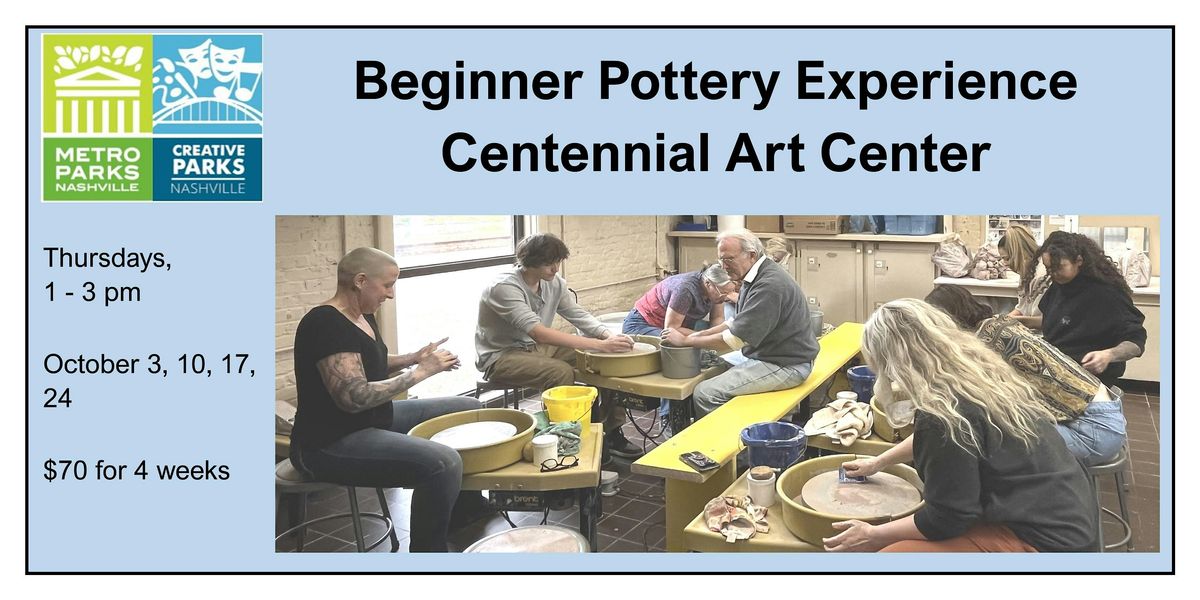 Beginning Pottery Experience