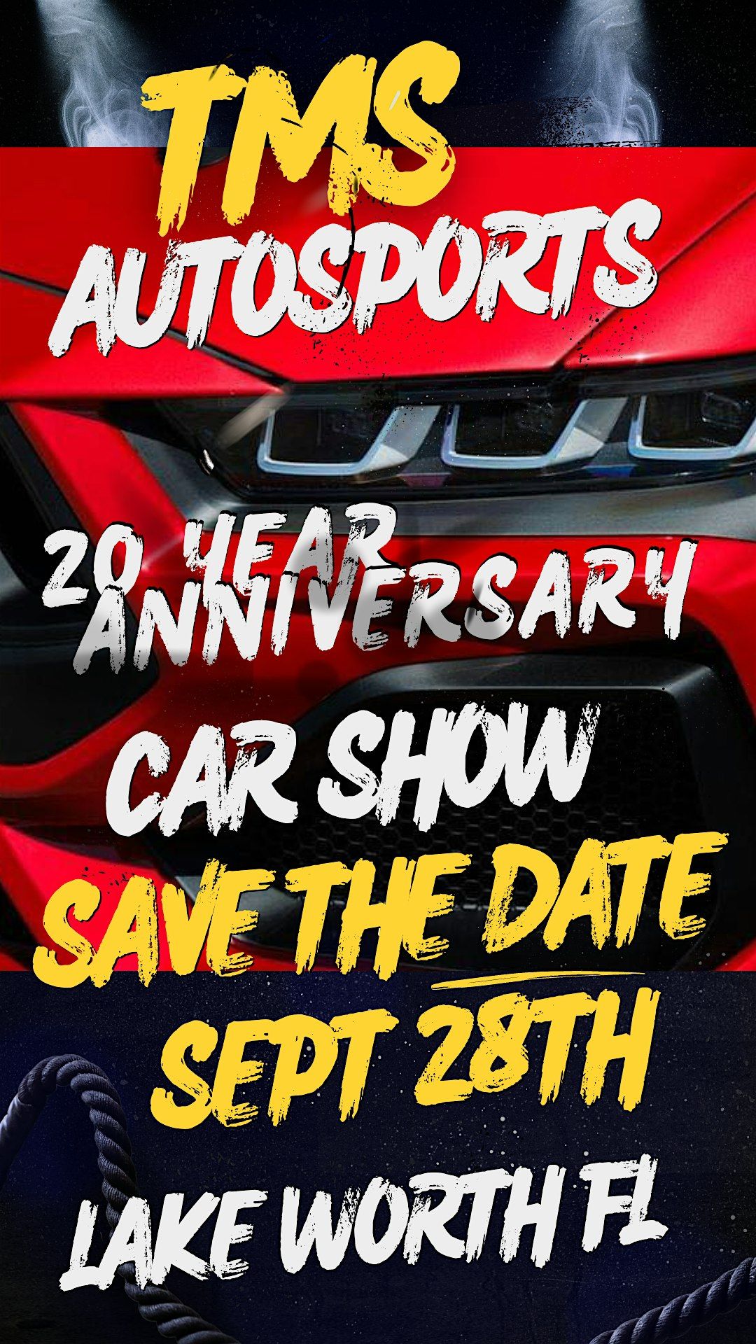 TMS Autosports 20th Anniversary  Car Show at the Elegance Lake Worth