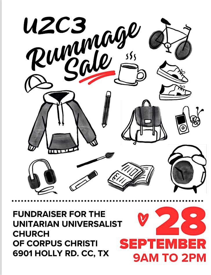 Church community rummage sale