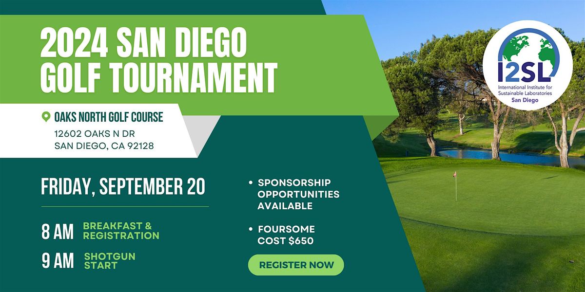 I2SL San Diego Golf Tournament 9\/20\/2024