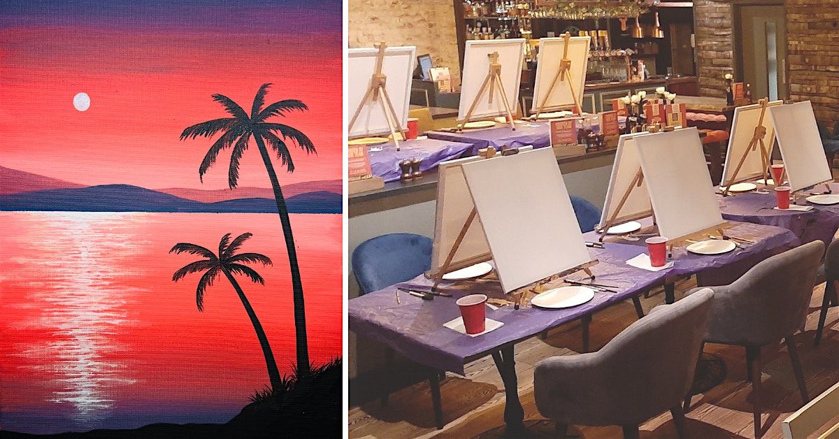 Paint Night - Horsham - 'Caribbean Dreams'