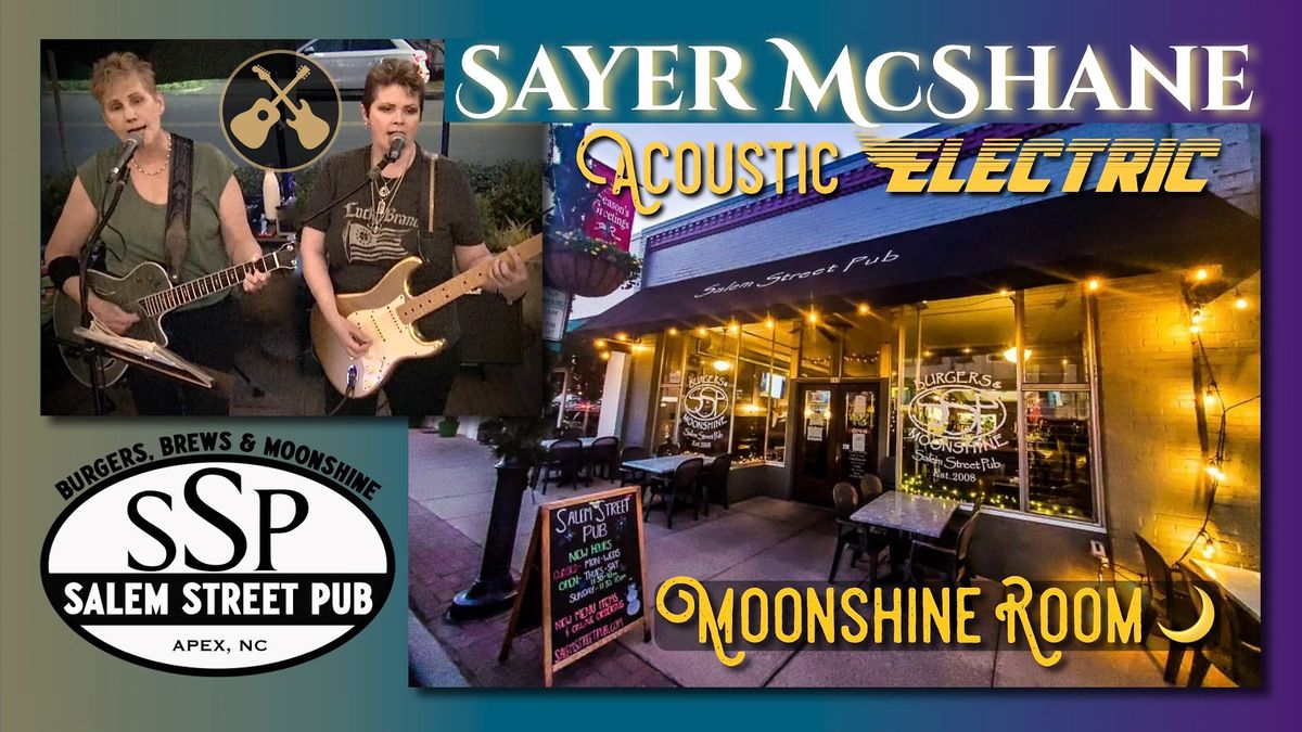 SAYER McSHANE - Salem Street Pub - Acoustic\/Electric