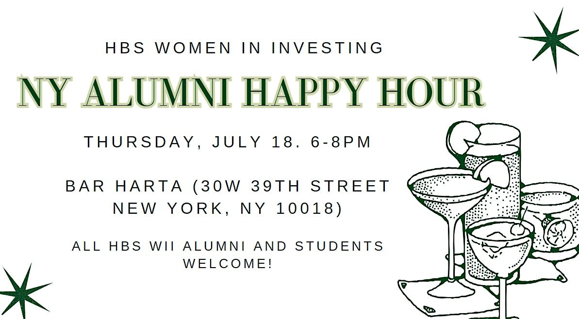 HBS Women in Investing: New York Alumni Happy Hour