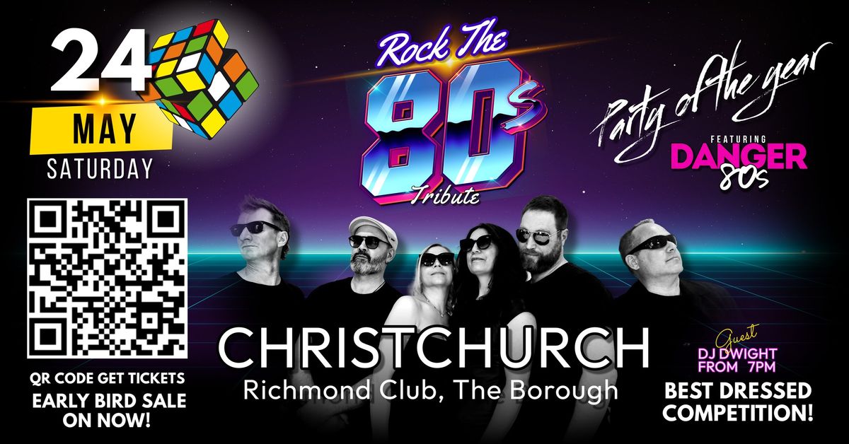 ROCK THE 80s RICHMOND CLUB CHRISTCHURCH