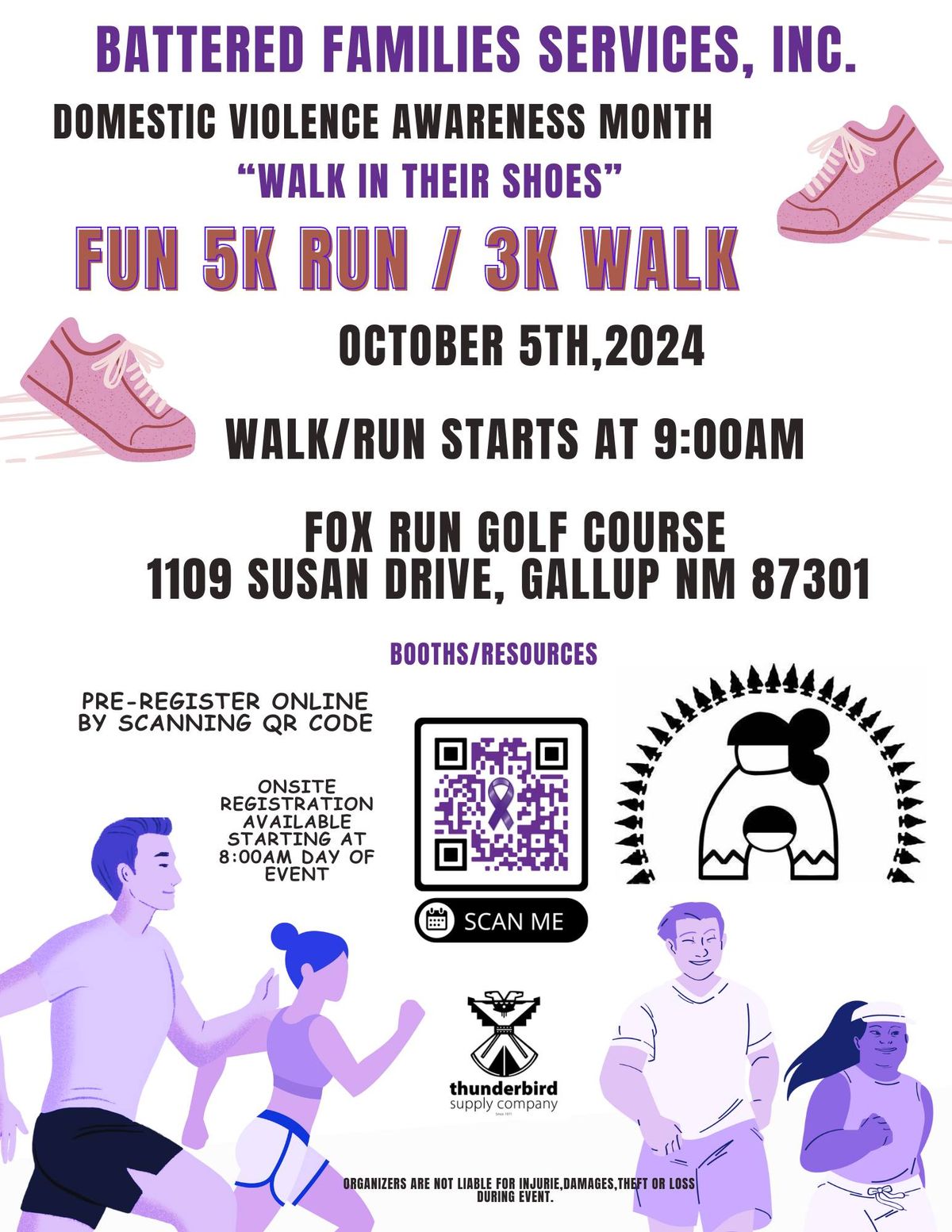 Domestic Violence Awareness Month 5K RUN\/3K WALK 