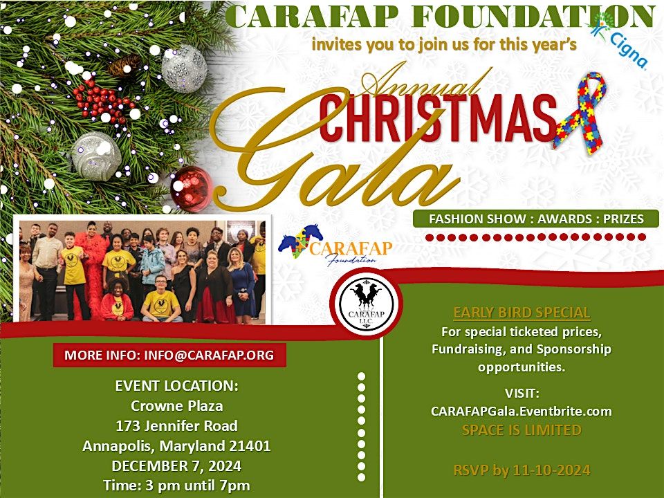 CARAFAP's Annual Christmas Gala