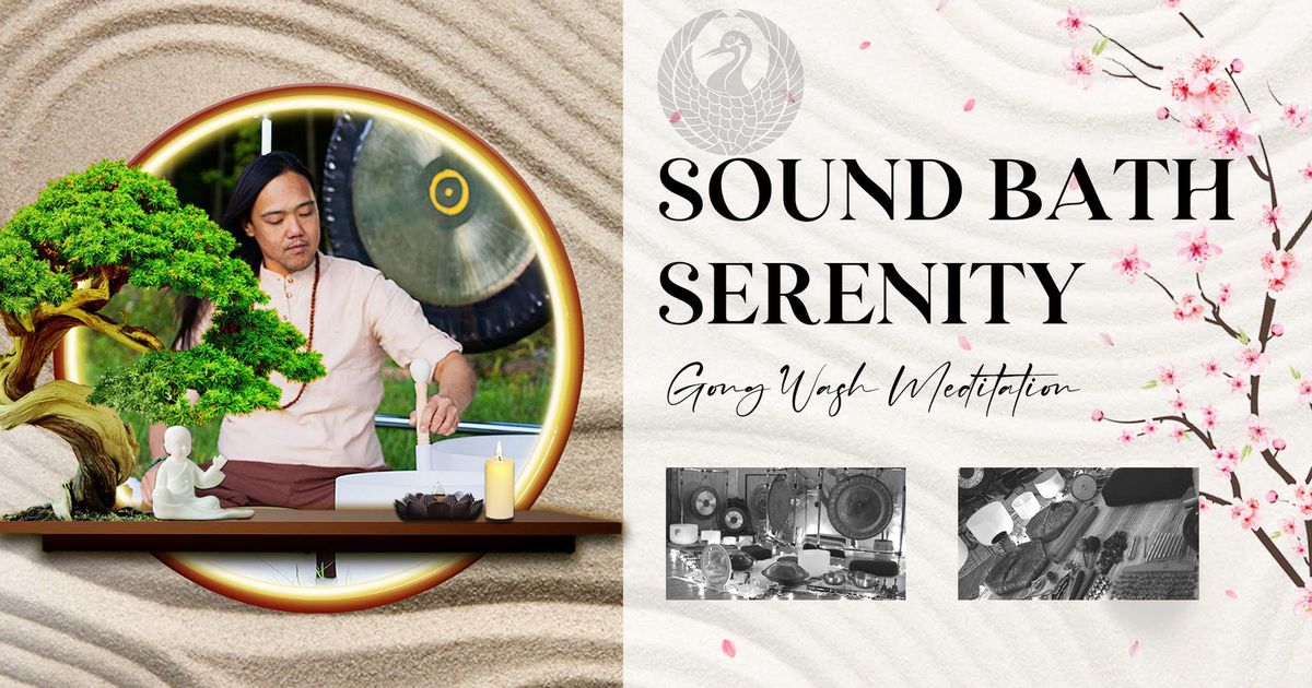 Sound Bath Serenity: Gong Wash Meditation 