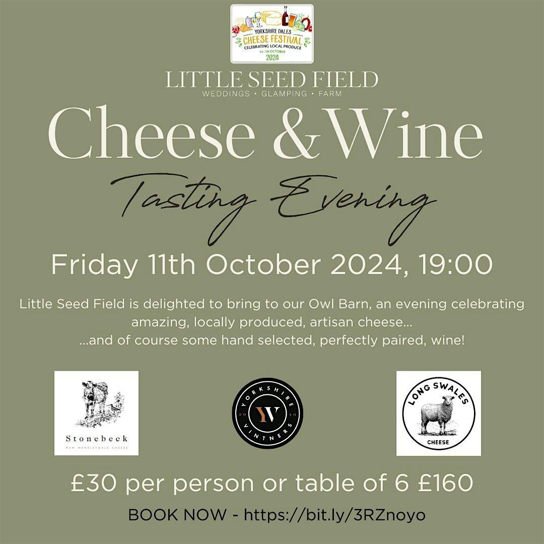 Cheese & Wine Tasting Evening