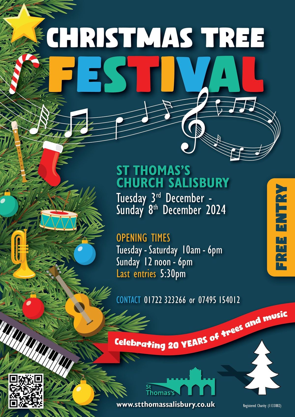 ST THOMAS\u2019S CHRISTMAS TREE FESTIVAL