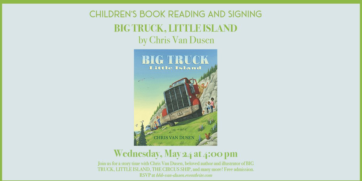 Children's Book Reading & Signing with Chris Van Dusen