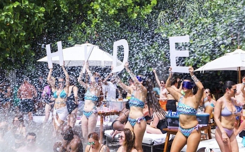 Pool Party SLS - Hyde Beach at Strawberry Moon