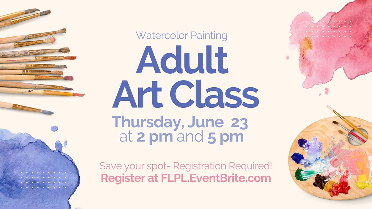 Adult Summer Reading: Art Class, Florence-Lauderdale Public Library, 23 ...