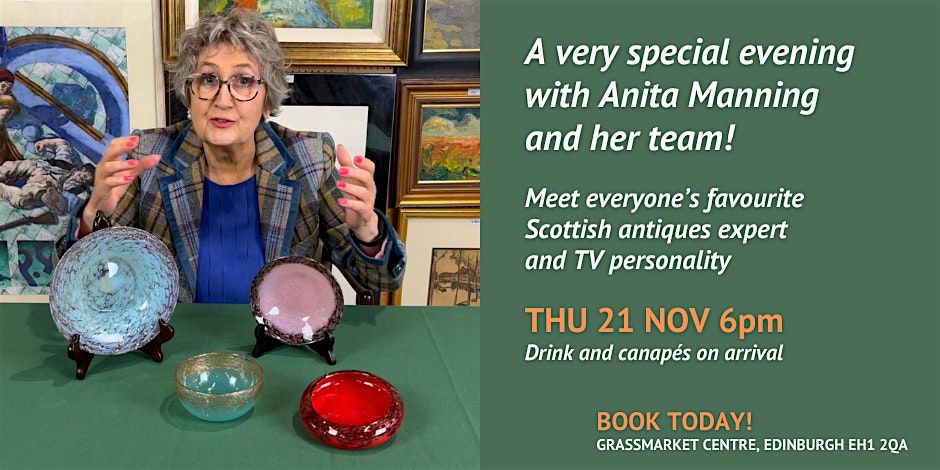 An Evening with Anita Manning and her Antiques Specialists