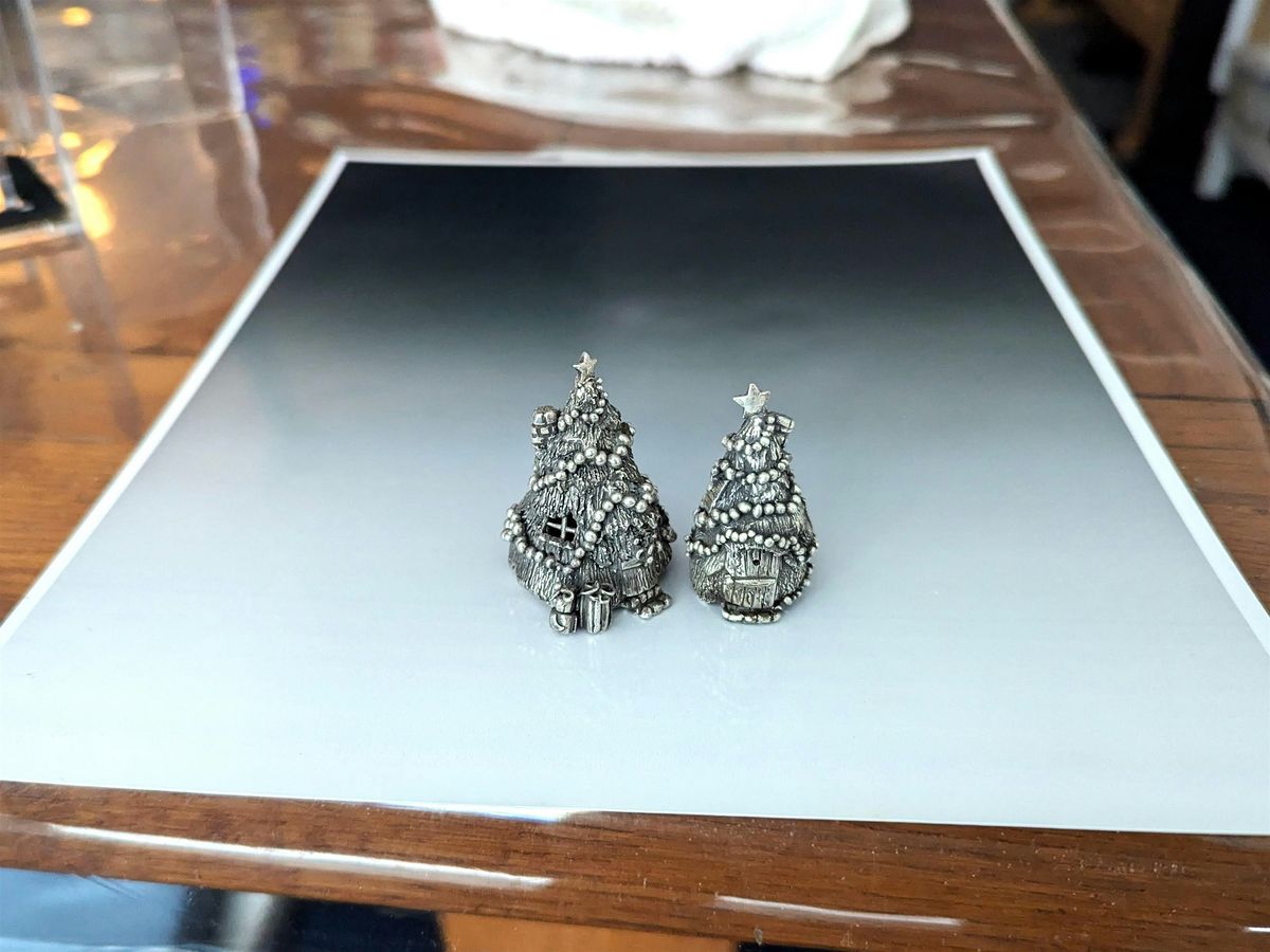 Make a Miniature Christmas Tree House in Precious Metal Clay 3-Week Class